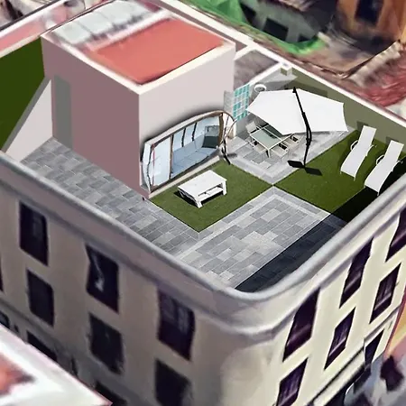 Terraza Del Atlantico, Un Oasis En La Ciudad Apartament *